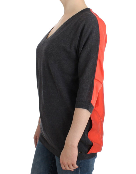 Gray short sleeved sweater Gray short sleeved sweater