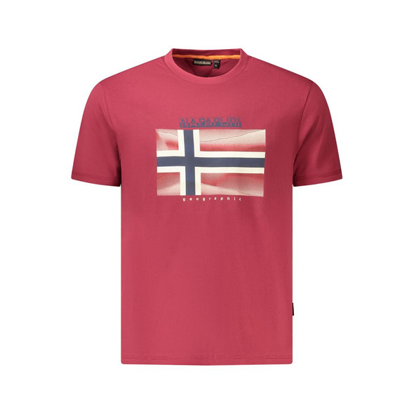 Red Cotton Men T-Shirt NA-35894 Red Cotton Men T-Shirt NA-35894