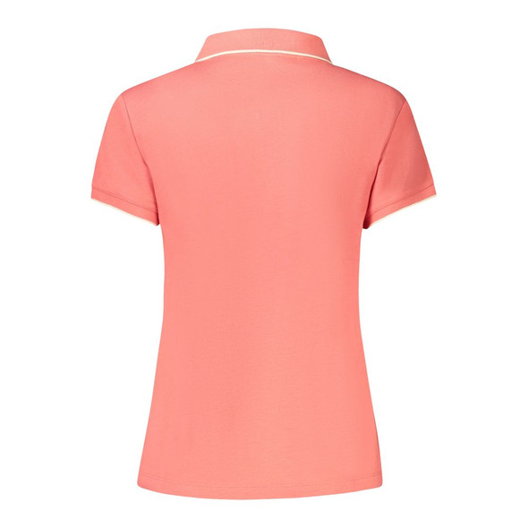 Pink Cotton Women Polo Shirt NO-35917 Pink Cotton Women Polo Shirt NO-35917