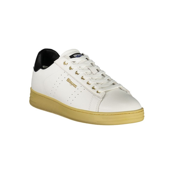 White Leather Men Sneaker BL-36058 White Leather Men Sneaker BL-36058