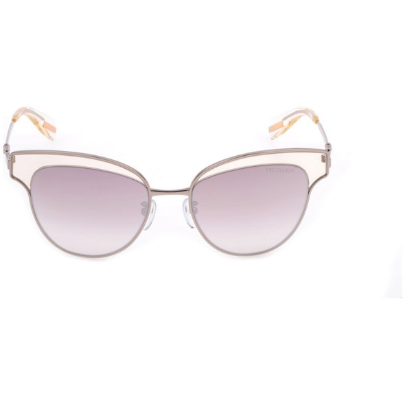 Trussardi Silver Metal Sunglasses Trussardi Silver Metal Sunglasses