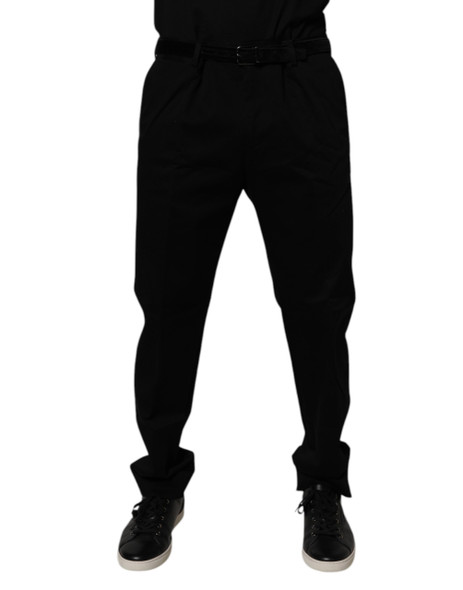 Black Cotton Men Skinny Dress Formal Pants Black Cotton Men Skinny Dress Formal Pants
