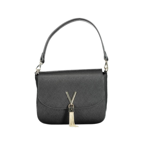 Mario Valentino Black Polyethylene Handbag VA-12051 Mario Valentino Black Polyethylene Handbag VA-12051