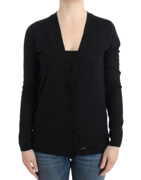 Gray wool alpaca cardigan Gray wool alpaca cardigan