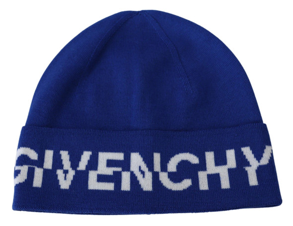Blue Wool Unisex Winter Warm Beanie Hat HAT9133 Blue Wool Unisex Winter Warm Beanie Hat HAT9133