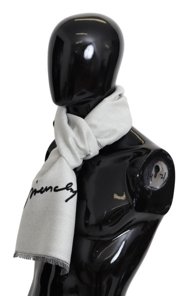 Black White Wool Unisex Winter Warm Scarf Wrap Shawl Black White Wool Unisex Winter Warm Scarf Wrap Shawl