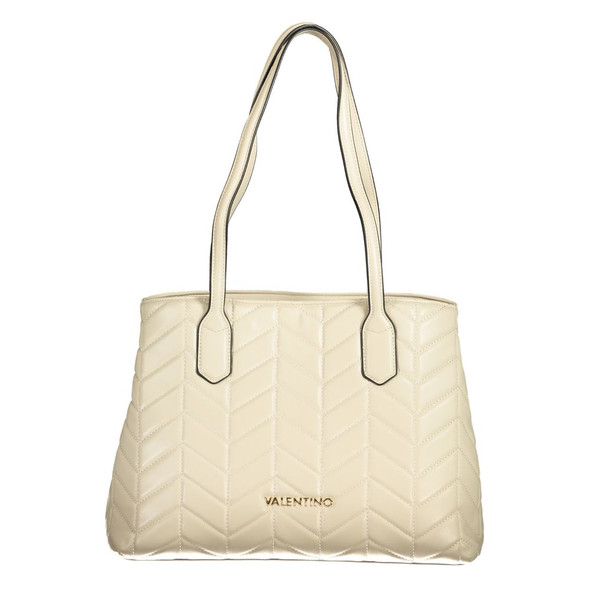 Beige Polyethylene Women Handbag VA-36160 Beige Polyethylene Women Handbag VA-36160