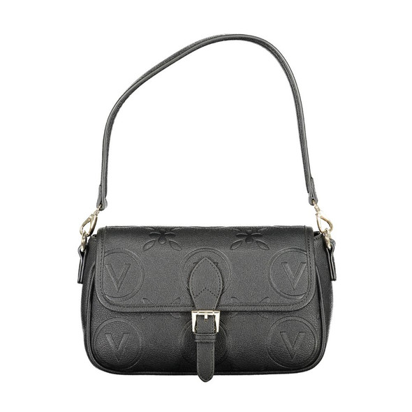 Black Polyethylene Women Handbag VA-36202 Black Polyethylene Women Handbag VA-36202