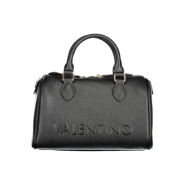 Black Polyethylene Women Handbag VA-36222 Black Polyethylene Women Handbag VA-36222