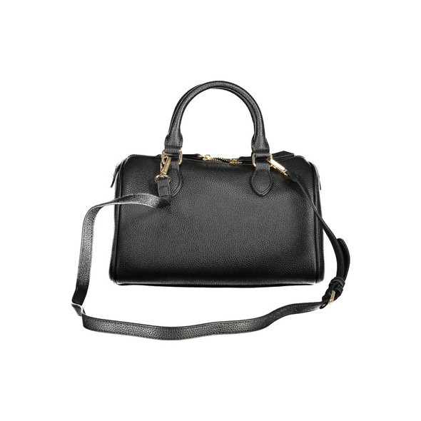 Black Polyethylene Women Handbag VA-36222 Black Polyethylene Women Handbag VA-36222