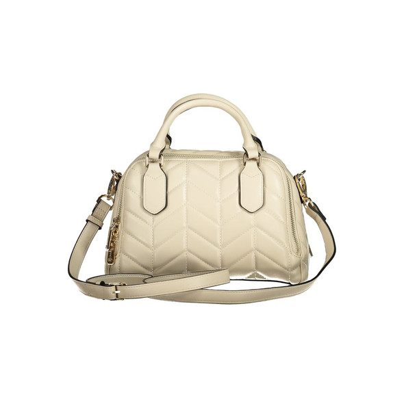 Beige Polyethylene Women Handbag VA-36224 Beige Polyethylene Women Handbag VA-36224