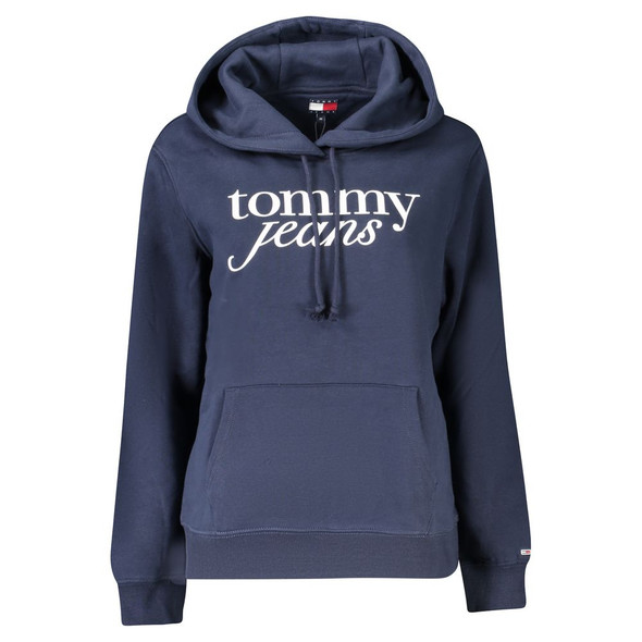 Tommy Hilfiger Blue Cotton Women Sweater TO-36239 Tommy Hilfiger Blue Cotton Women Sweater TO-36239