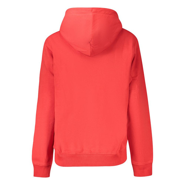 Tommy Hilfiger Red Organic Cotton Women Sweater Tommy Hilfiger Red Organic Cotton Women Sweater