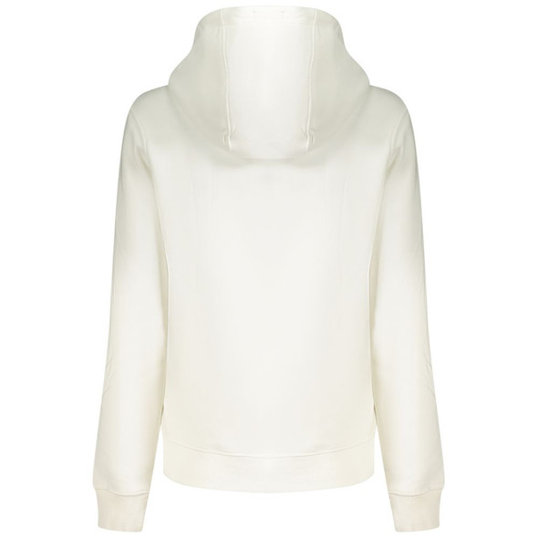 Tommy Hilfiger White Cotton Women's Hooded Sweater Tommy Hilfiger White Cotton Women's Hooded Sweater