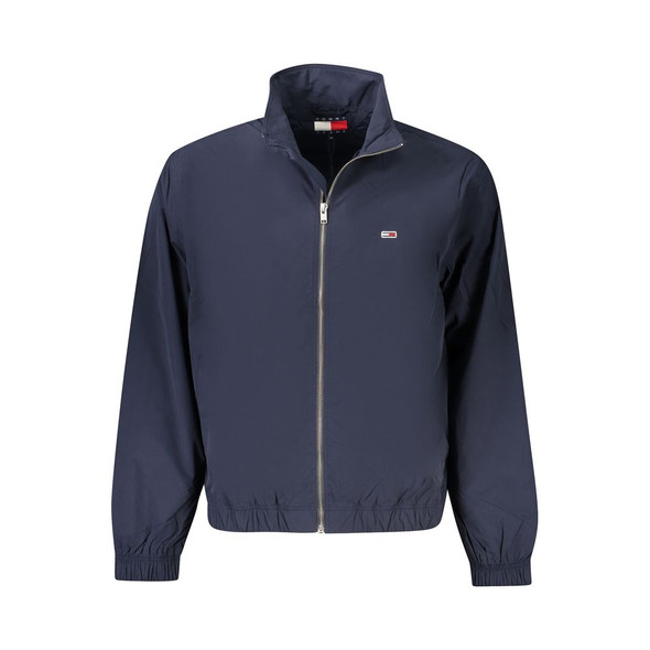 Tommy Hilfiger Blue Polyester Men Jacket TO-36261 Tommy Hilfiger Blue Polyester Men Jacket TO-36261