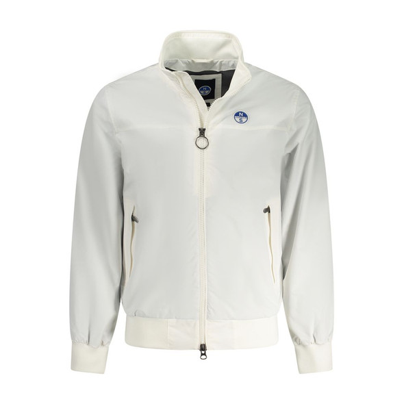 White Polyamide Jacket NO-35810 White Polyamide Jacket NO-35810