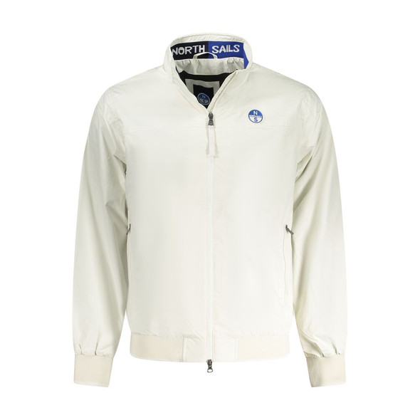 White Polyamide Jacket NO-35823 White Polyamide Jacket NO-35823