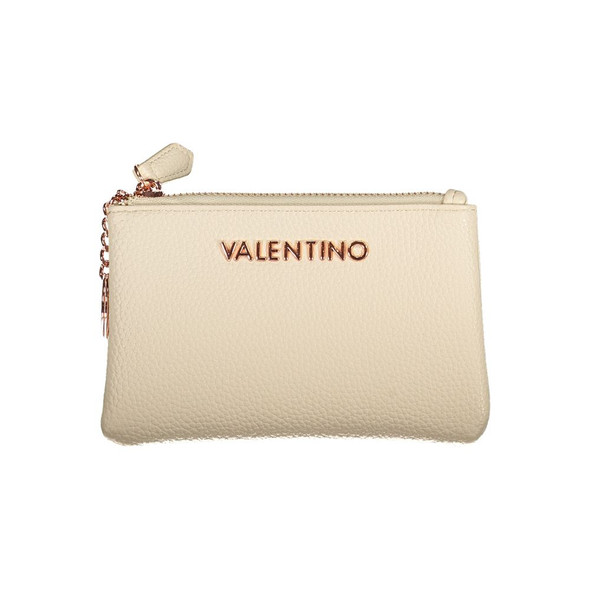 Mario Valentino Beige Polyethylene Wallet VA-36179 Mario Valentino Beige Polyethylene Wallet VA-36179