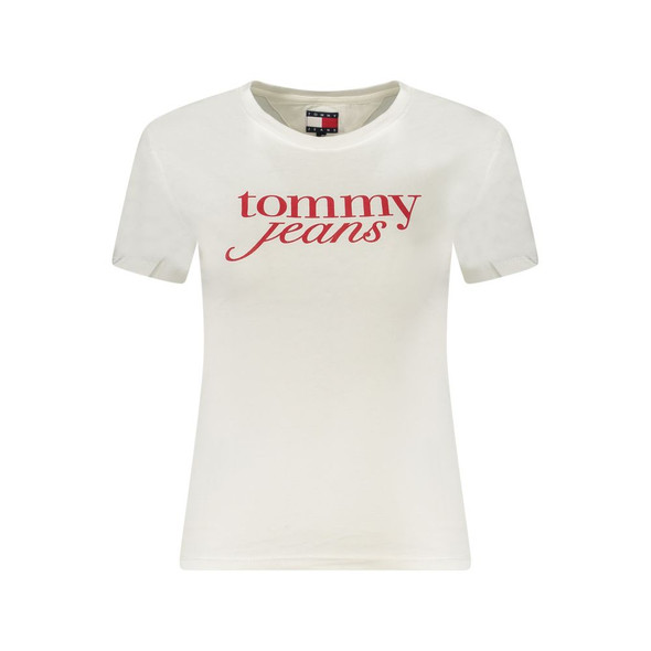 Tommy Hilfiger White Cotton Tops & T-Shirt TO-36242 Tommy Hilfiger White Cotton Tops & T-Shirt TO-36242