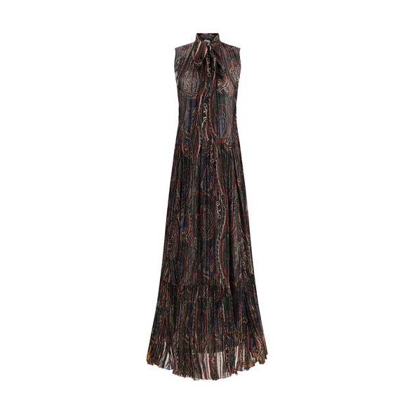 Saint Laurent Paisley long Dress Saint Laurent Paisley long Dress