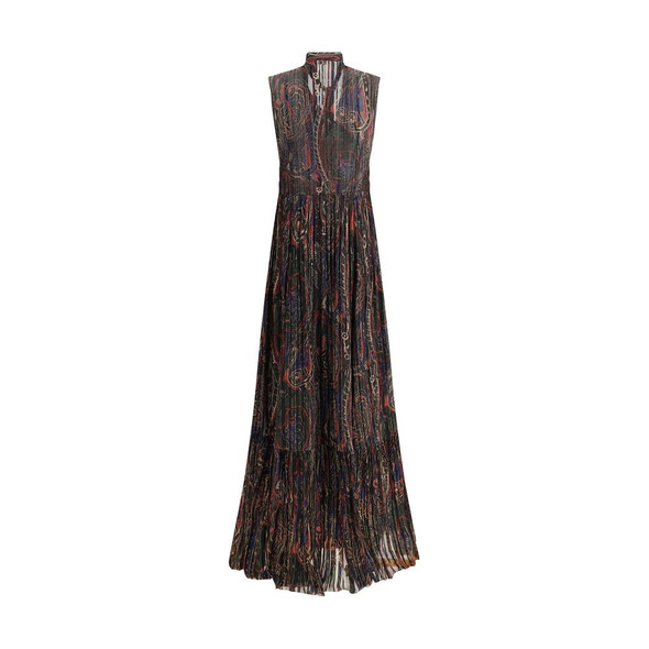 Saint Laurent Paisley long Dress Saint Laurent Paisley long Dress
