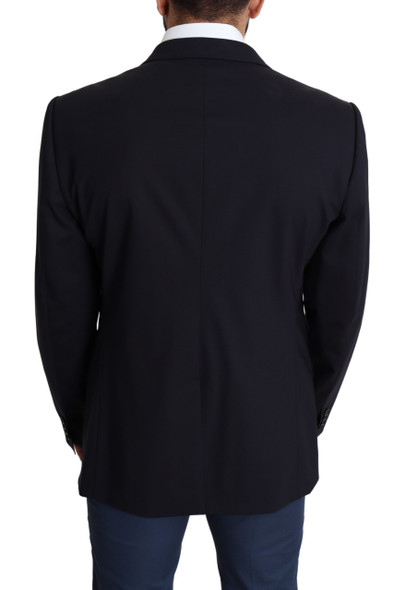 Black Wool Stretch Men Coat MARTINI Blazer Black Wool Stretch Men Coat MARTINI Blazer