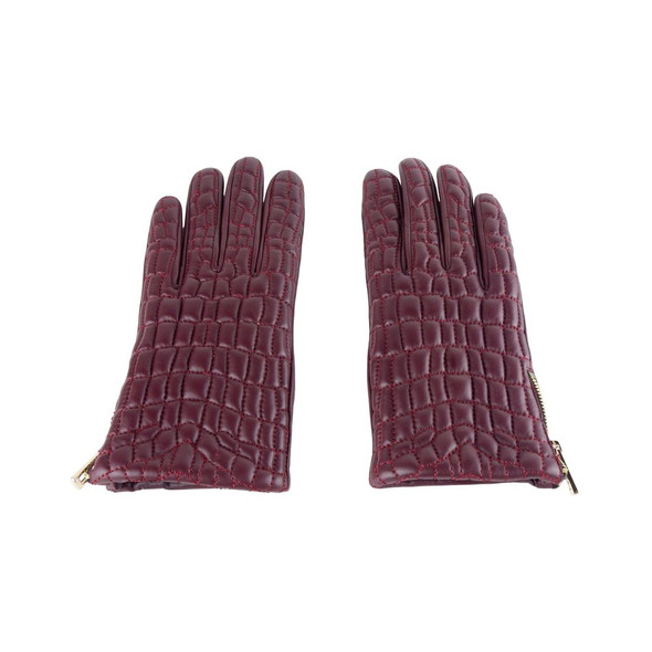 Red Lambskin Women Glove Red Lambskin Women Glove