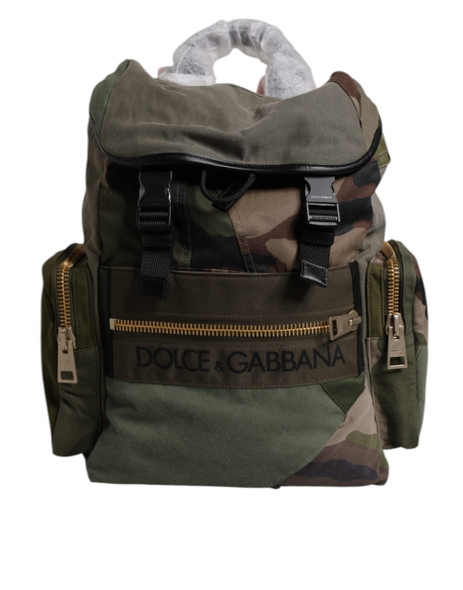 Military Green Patchwork Travel Backpack Bag BAG4405 Military Green Patchwork Travel Backpack Bag BAG4405