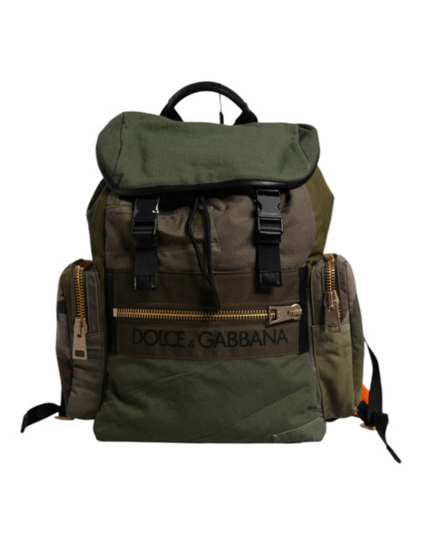 Military Green Patchwork Travel Backpack Bag BAG4471 Military Green Patchwork Travel Backpack Bag BAG4471