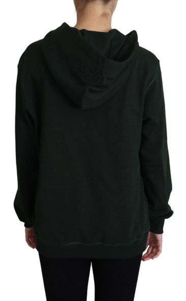 Dark Green Crown Embroidery Hoodie Dark Green Crown Embroidery Hoodie