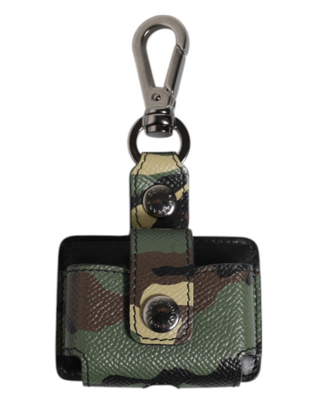 Multicolor Camouflage Leather Airpods Case Multicolor Camouflage Leather Airpods Case