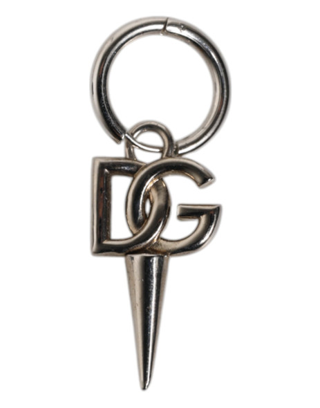Silver Brass DG Logo Metal Ring Holder Keychain Keyring Silver Brass DG Logo Metal Ring Holder Keychain Keyring