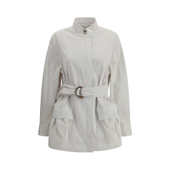 Fendi Striped Shirt Jacket Fendi Striped Shirt Jacket