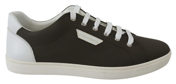 White Green Leather Low Top Sneakers Shoes White Green Leather Low Top Sneakers Shoes