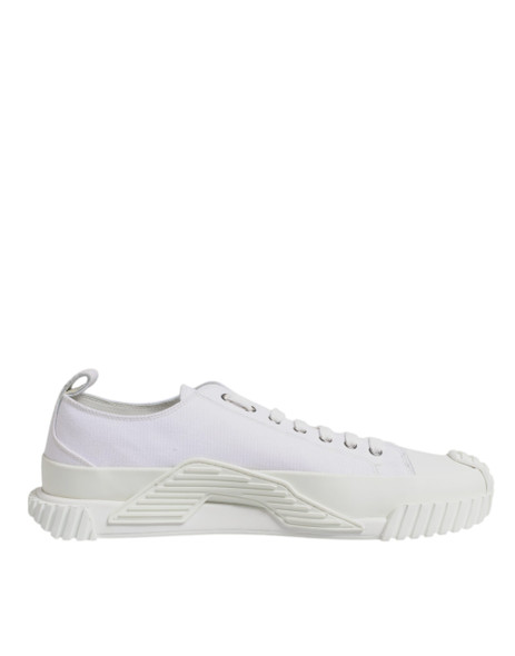 White Leather Low Top NS1 Sneakers Shoes White Leather Low Top NS1 Sneakers Shoes