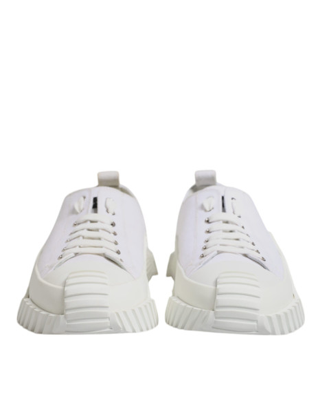 White Leather Low Top NS1 Sneakers Shoes White Leather Low Top NS1 Sneakers Shoes