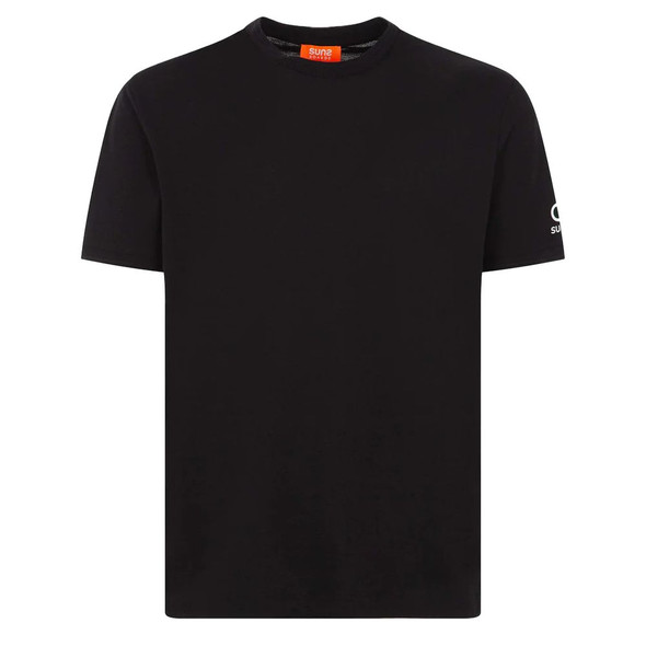 Black Cotton T-Shirt SU-15214 Black Cotton T-Shirt SU-15214