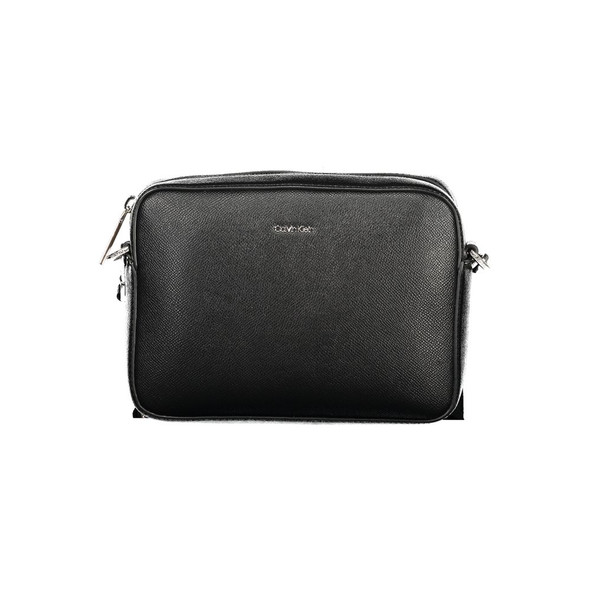 Black Polyethylene Women Handbag CA-36289 Black Polyethylene Women Handbag CA-36289