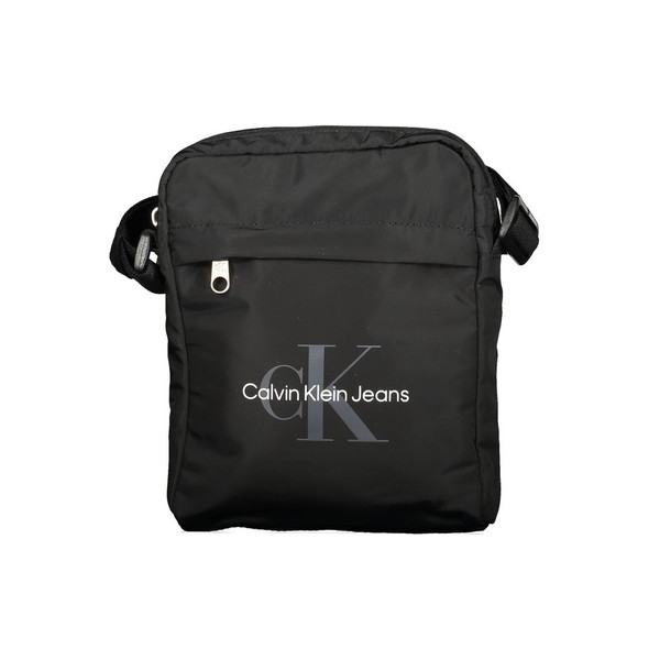 Calvin Klein Black Polyester Men Shoulder Bag CA-36321 Calvin Klein Black Polyester Men Shoulder Bag CA-36321