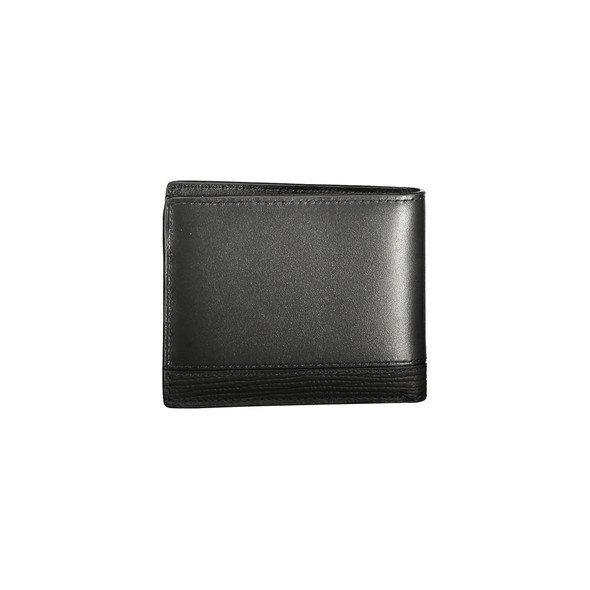 Tommy Hilfiger Black Leather Men Wallet TO-36336 Tommy Hilfiger Black Leather Men Wallet TO-36336