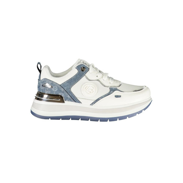 White Polyester Women Sneaker LA-36474 White Polyester Women Sneaker LA-36474