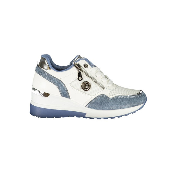Blue Synthetic Women Sneaker Blue Synthetic Women Sneaker