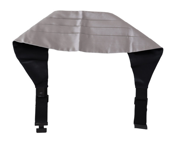 Gray Men Waist Belt 100% Silk Cummerbund BEL60944 Gray Men Waist Belt 100% Silk Cummerbund BEL60944
