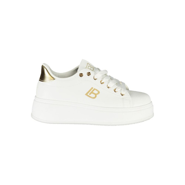 White Synthetic Women Sneaker LA-36498 White Synthetic Women Sneaker LA-36498