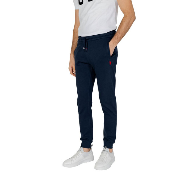 U.S. POLO ASSN. Blue Cotton Joggers Workout Pant U.S. POLO ASSN. Blue Cotton Joggers Workout Pant