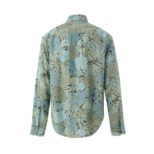 Tom Ford Blue Lyocell Shirt TO-921420051436 Tom Ford Blue Lyocell Shirt TO-921420051436