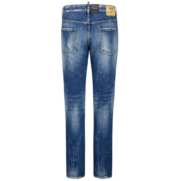 Blue Cotton Jeans & Pant DS-15246 Blue Cotton Jeans & Pant DS-15246