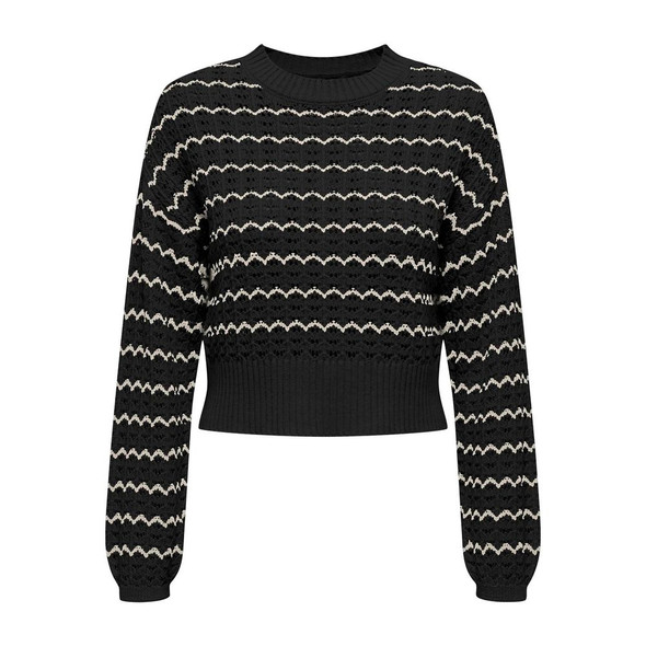 Black Cotton Sweater ON13356100009RO Black Cotton Sweater ON13356100009RO