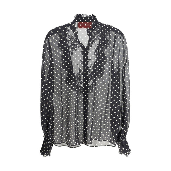 Polka dot silk Shirt Polka dot silk Shirt