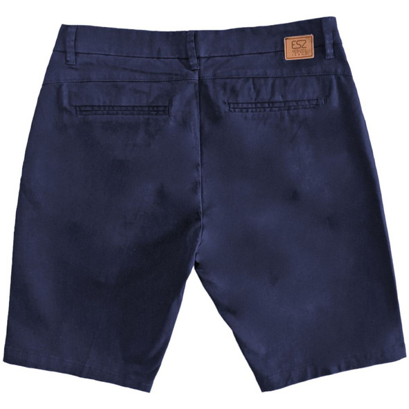Blue Cotton Short Blue Cotton Short